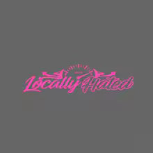JDM locally Hated windshield low banner sticker