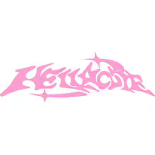 Hellacute Banner for Car Sticker Windshield Banner Decoration Motorcycle Sticker External Accessories Waterproof PVC Vinyl Decal
