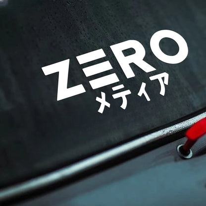 JDM style ZERO sports sticker