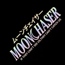 JDM MoonChaser Car Sticker Windshield Banner Night Run Sport Competition Style Waterproof Sunscreen Decorative Vinyl Decals