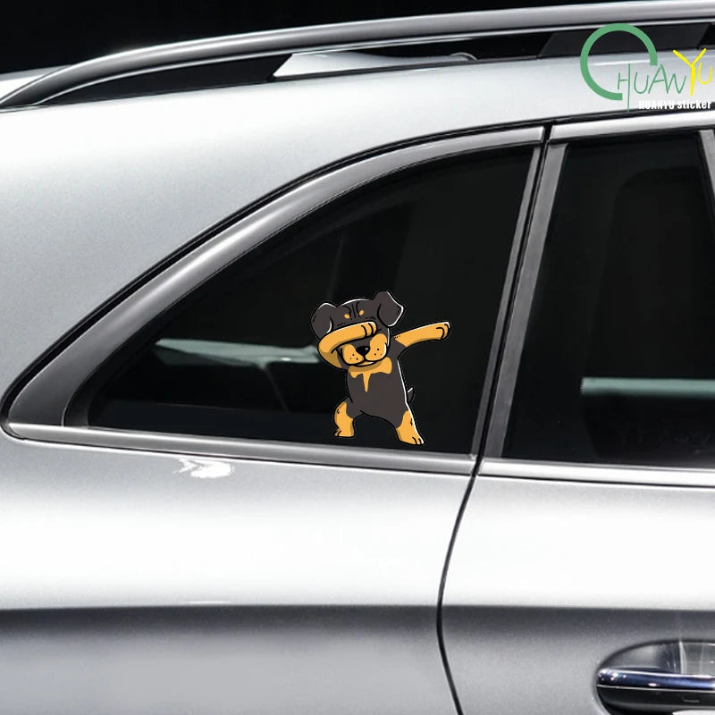 Funny Rottweiler Creative Vinyl Sticker