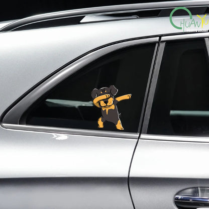 Funny Rottweiler Creative Vinyl Sticker