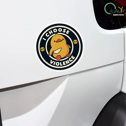 I Choose Violence Sticker