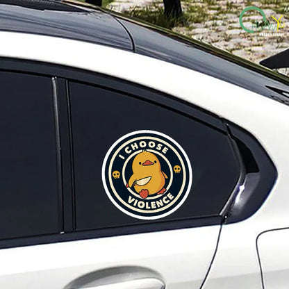 I Choose Violence Sticker