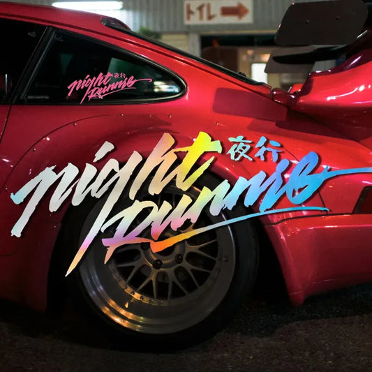 Night Runner I Japan Style decal