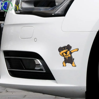 Funny Rottweiler Creative Vinyl Sticker