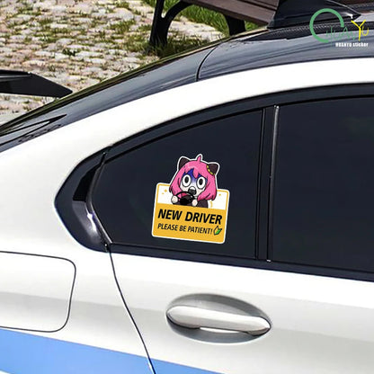 Anime Car Sticker New Driver