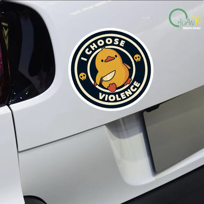I Choose Violence Sticker
