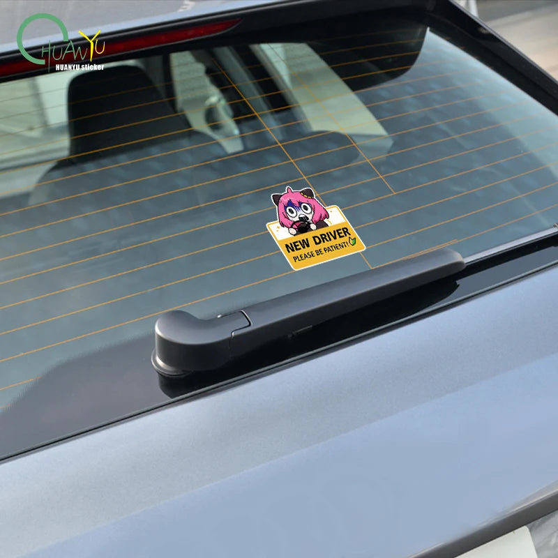 Anime Car Sticker New Driver
