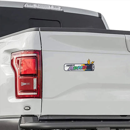 Powered By ADHD BatterySticker