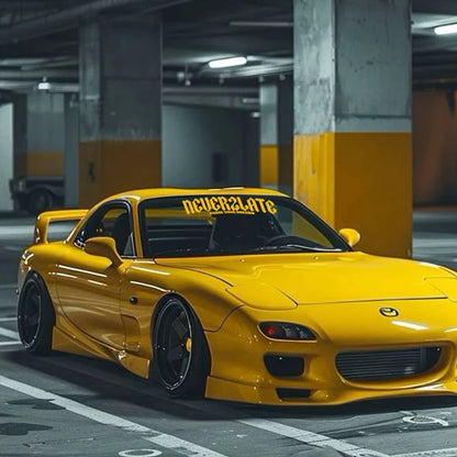 NEVER 2 LATE JDM STYLE DECAL