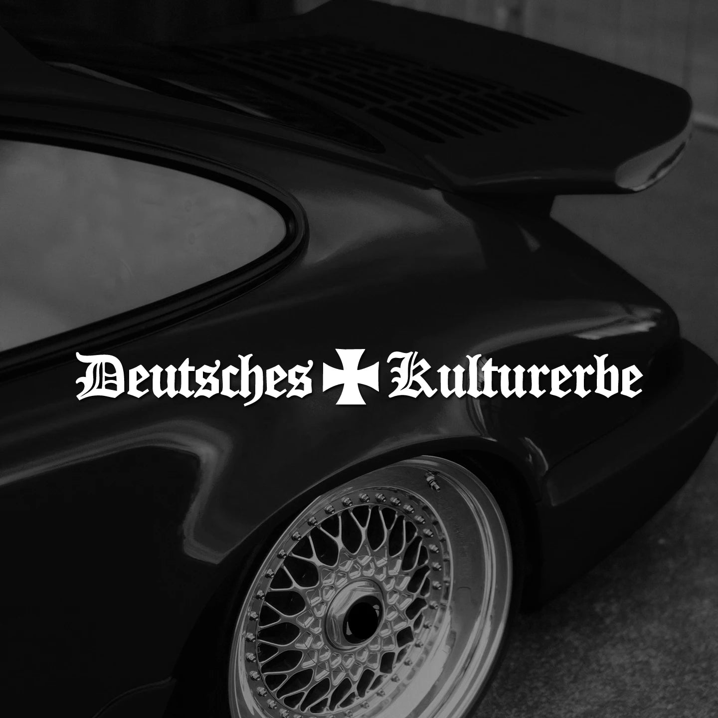 German culture car modification stickers
