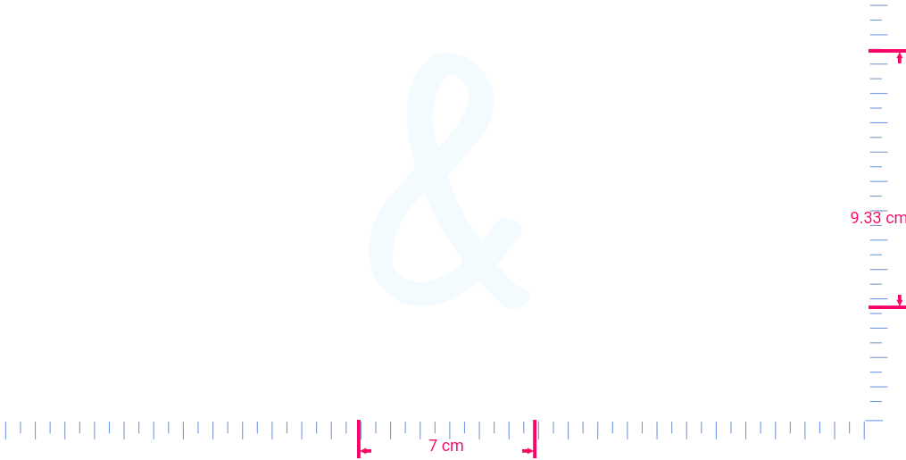 Text & Vinyl custom lettering decall/9.33 x 7 cm/ White /