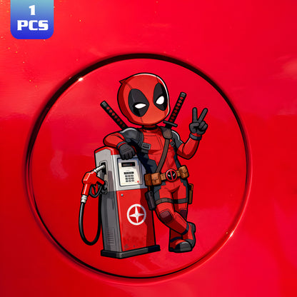 Fun Q-Version Dead p Car Sticker