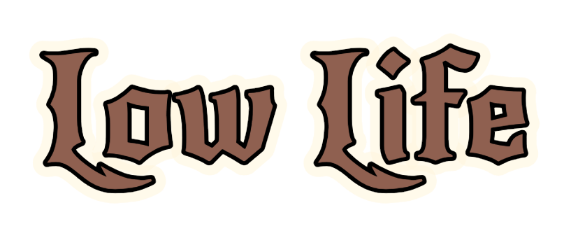 Custom Printed DieCut Stickers-Qty 1-Low Life [5167908260d77792]