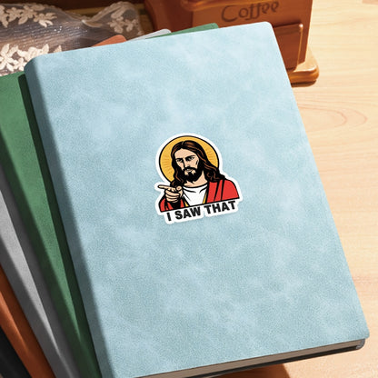 "I Saw That" Car outdoor sticker windshield