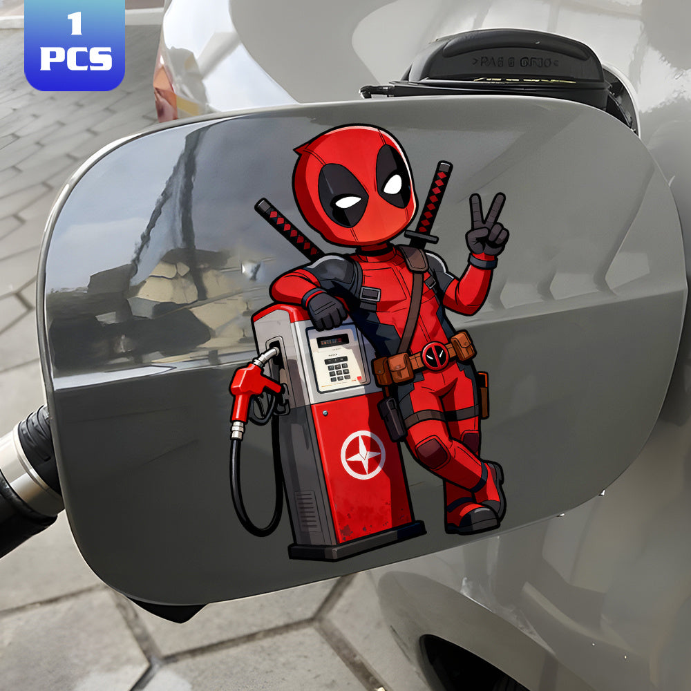 Fun Q-Version Dead p Car Sticker