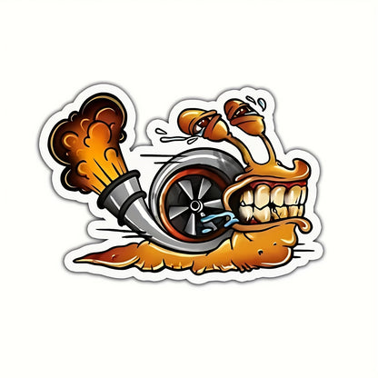 Fun Snail Turbo - Vinyl Sticker