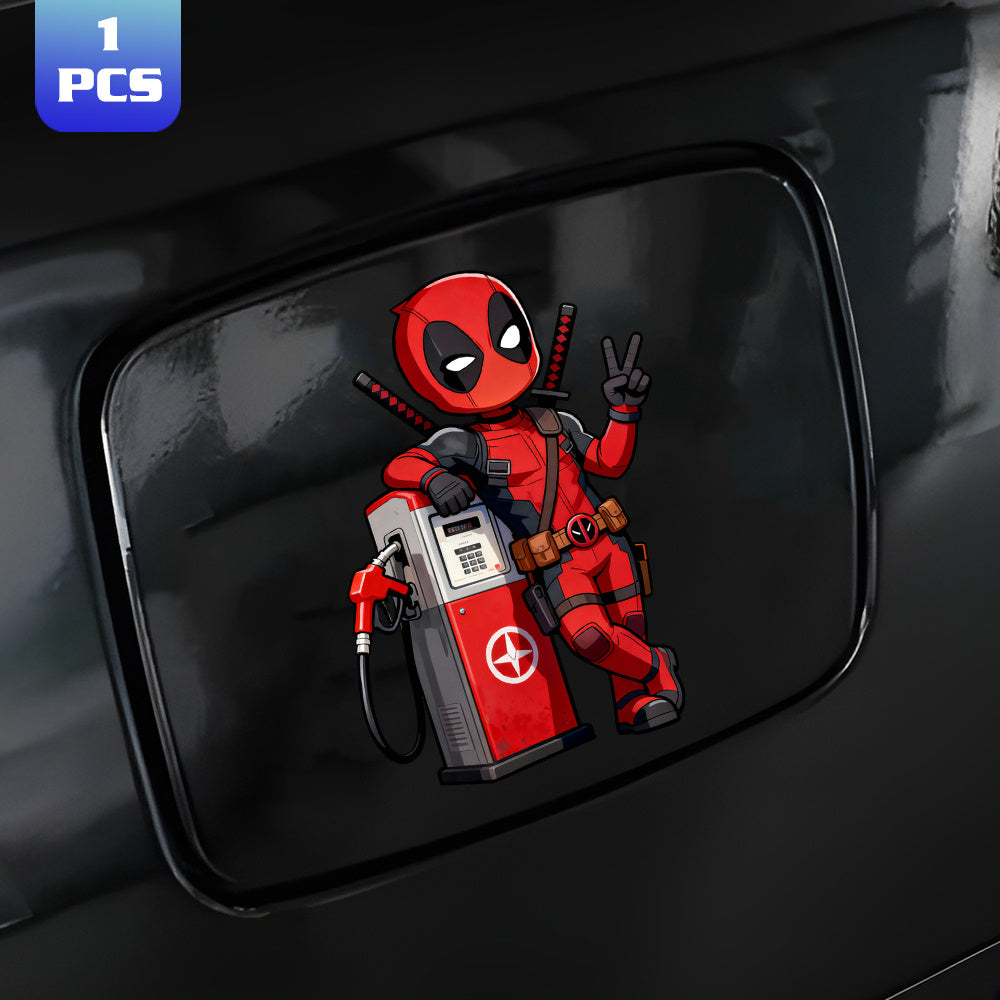 Fun Q-Version Dead p Car Sticker