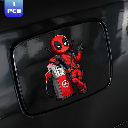 Fun Q-Version Dead p Car Sticker