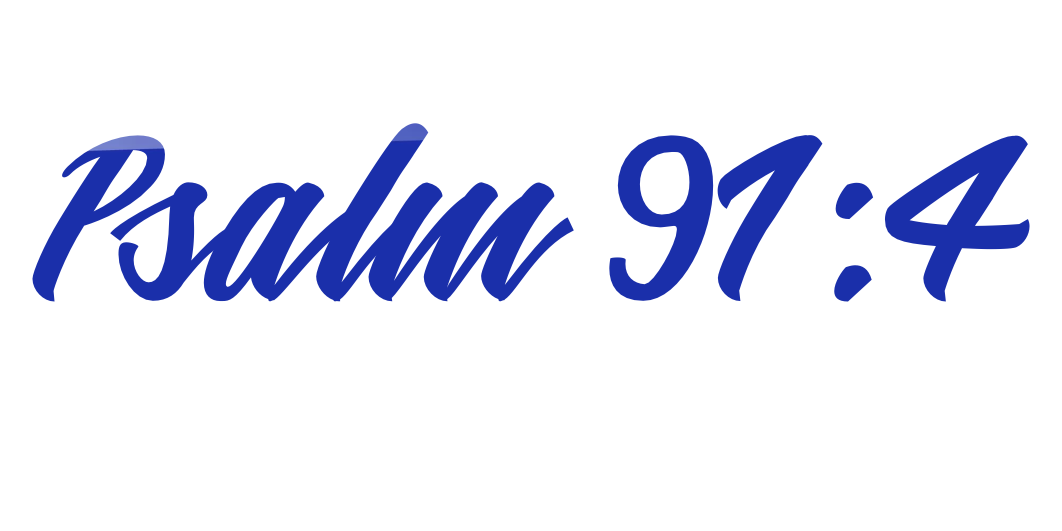 Custom Vinyl: Psalm 91:4 - custom-order-1774450443099-(qty 1)