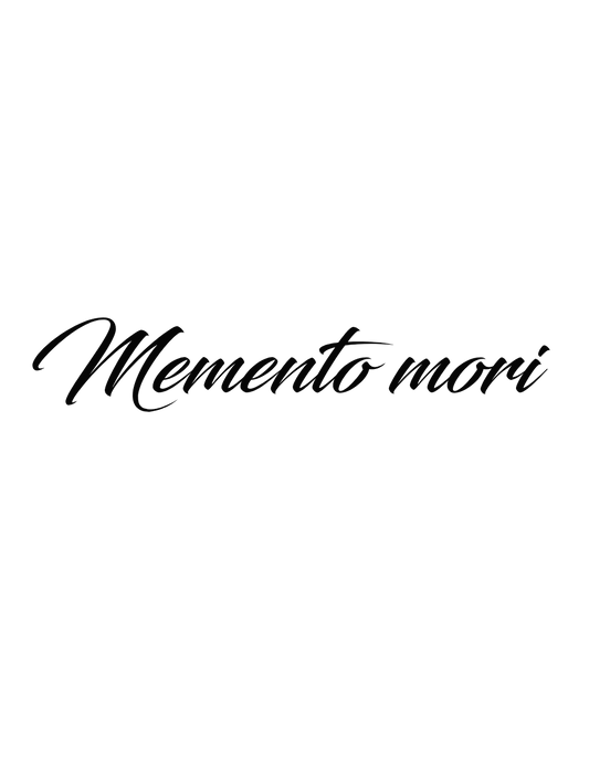Custom Vinyl: Memento mori  - custom-order-1775457617785-(qty 5)
