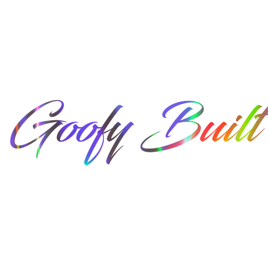 Custom Vinyl: Goofy Built - custom-order-1777959387802-(qty 5)