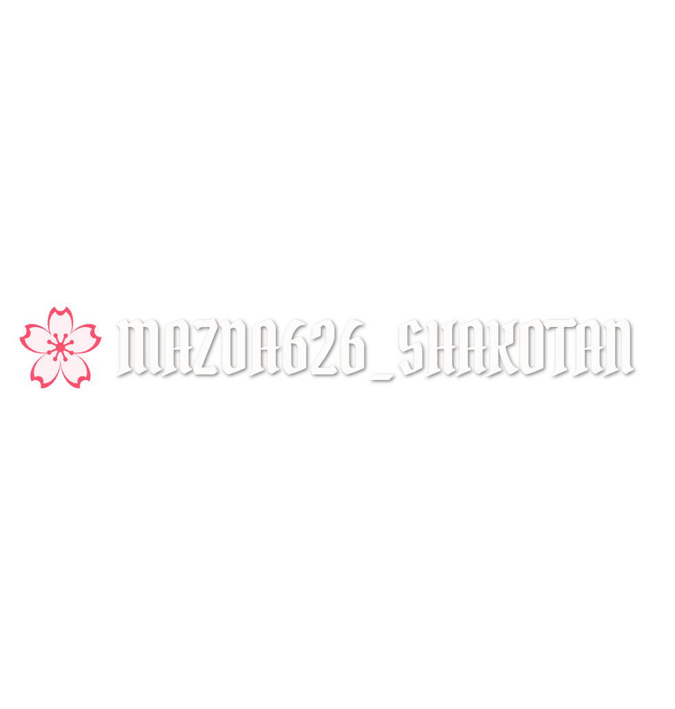 Custom Vinyl: MAZDA626_SHAKOTAN - custom-order-1777981580193-(qty 2)