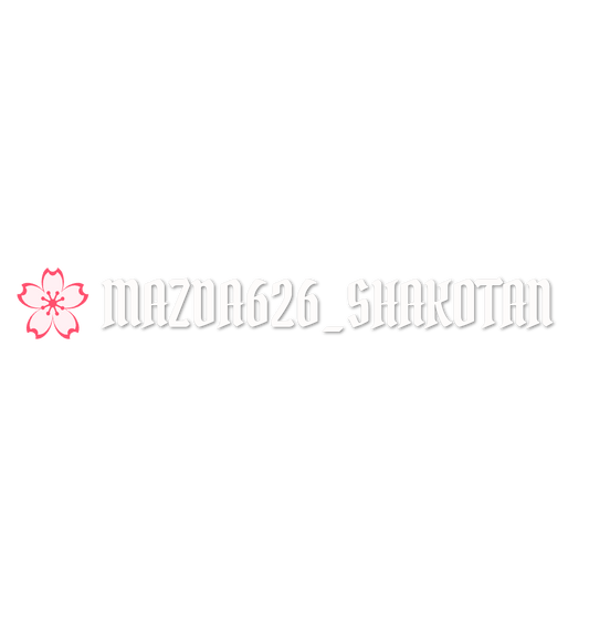Custom Vinyl: MAZDA626_SHAKOTAN - custom-order-1777981580193-(qty 2)