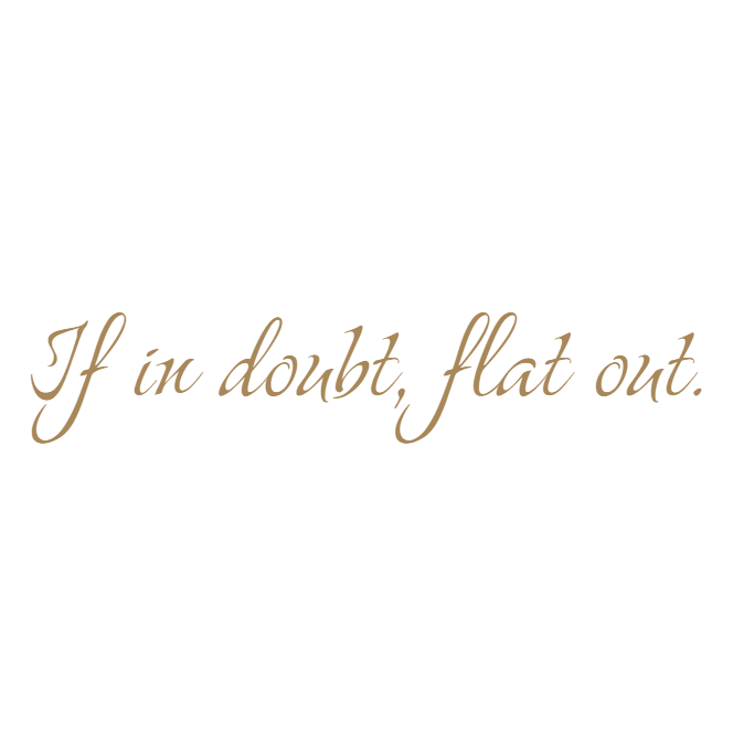 Custom Vinyl: If in doubt, flat out. - custom-order-1785248716448-(qty 1)