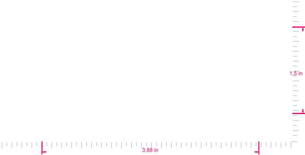 Text Labas Vinyl custom lettering decall/1.5 x 3.88 in/  White/