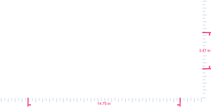 Text Stay Hungry Vinyl custom lettering decall/3.41 x 14.75 in/  White/