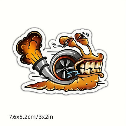 Fun Snail Turbo - Vinyl Sticker
