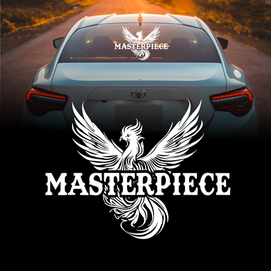 Grand pare-brise arrière Masterpiece Phoenix
