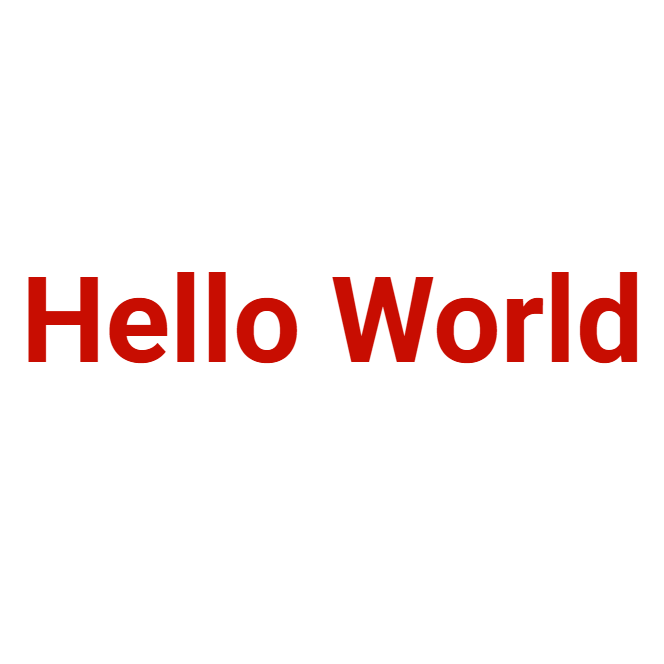 Custom Vinyl: Hello World