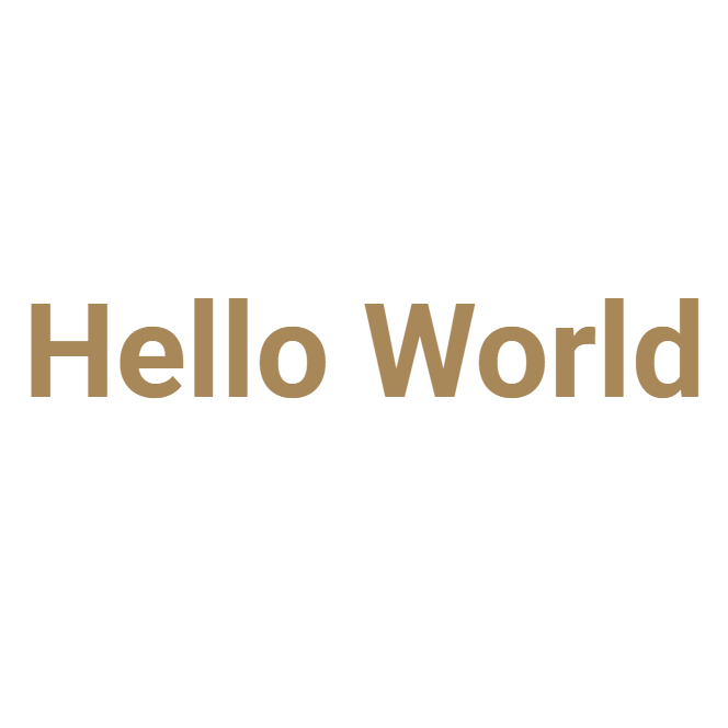 Custom Vinyl: Hello World