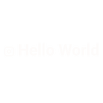Custom Vinyl: Hello World