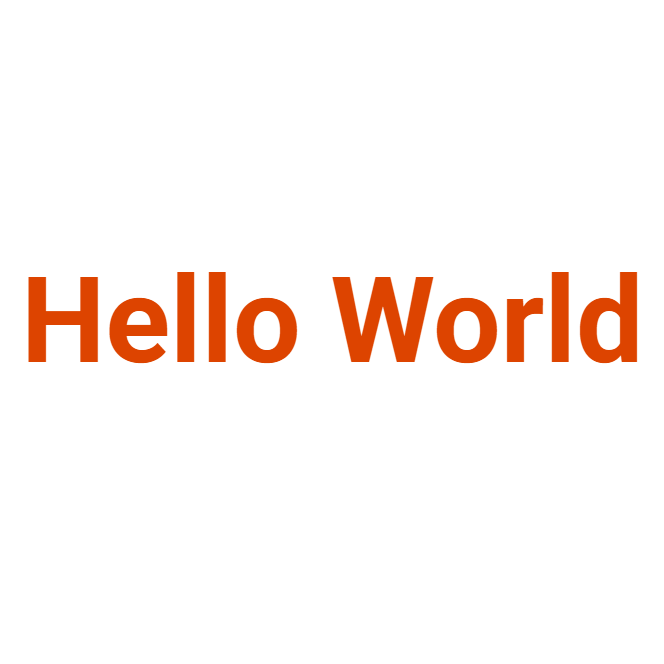 Custom Vinyl: Hello World