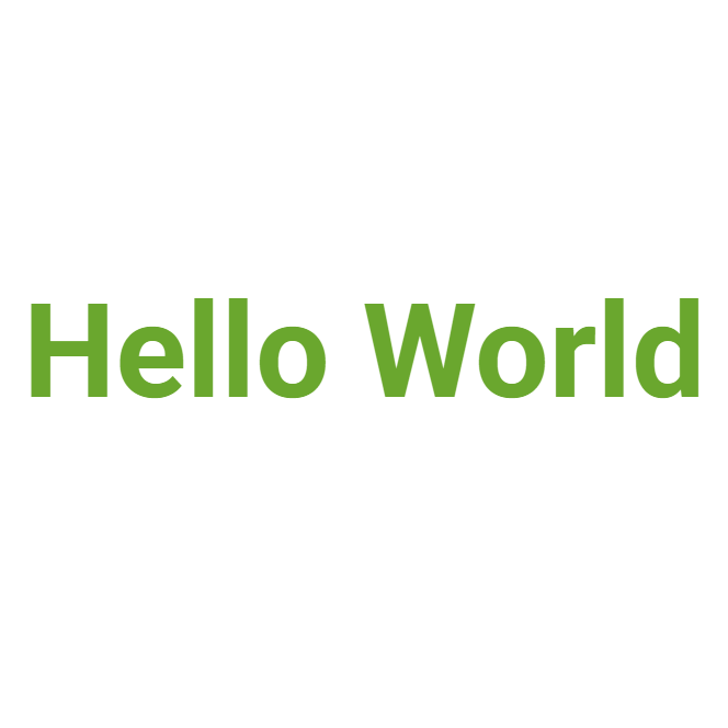 Custom Vinyl: Hello World