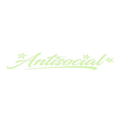 Autocollant de bannière de voiture antisocial