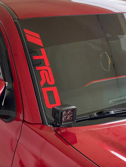 TRD Windshield Banner Decal Vinyl Sticker fits TOYOTA Corolla Camry Tundra Celica