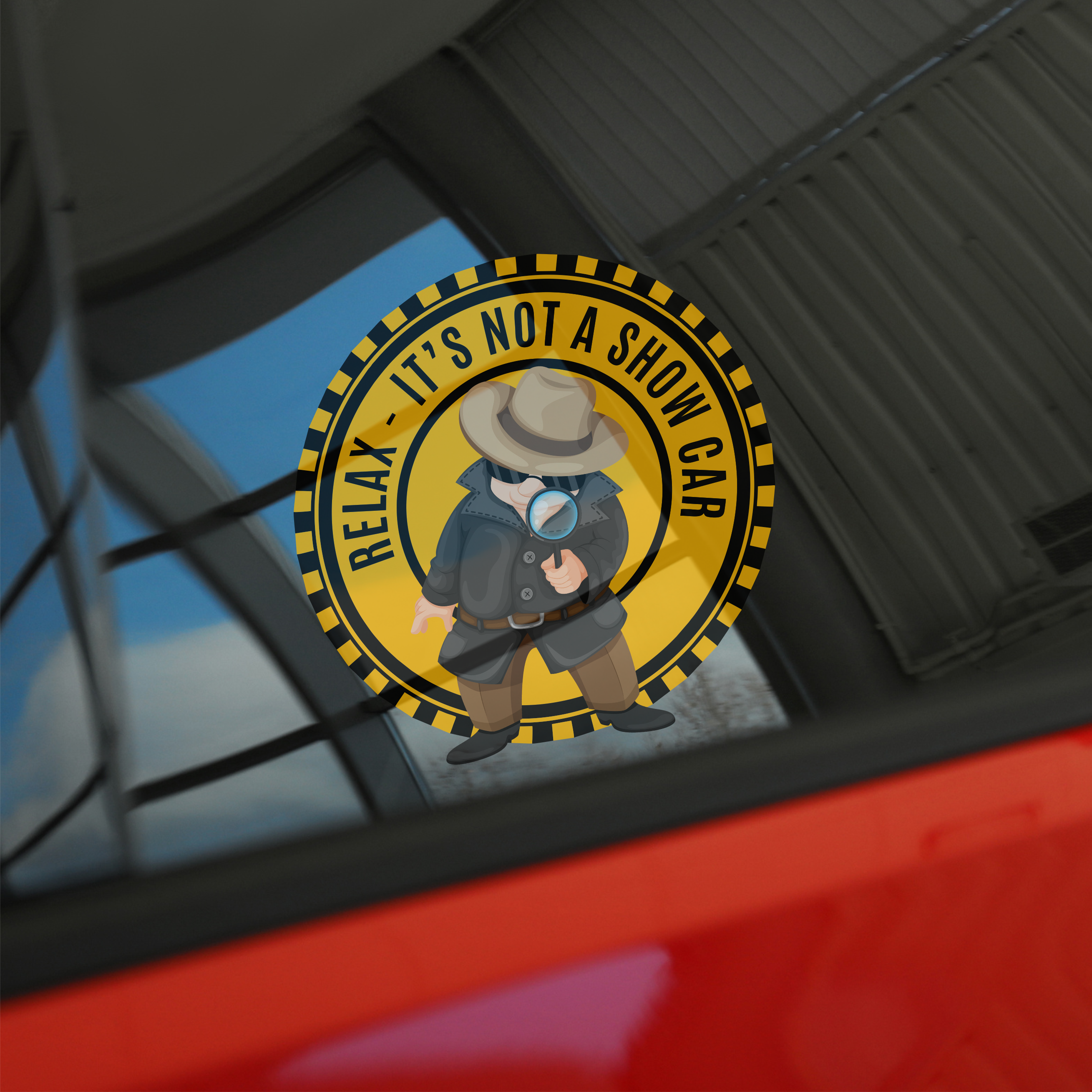 Ohrfeigen-Aufkleberpaket (3 Aufkleber) Sticker