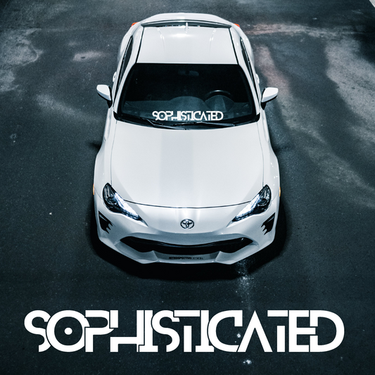 Sophisticated decal