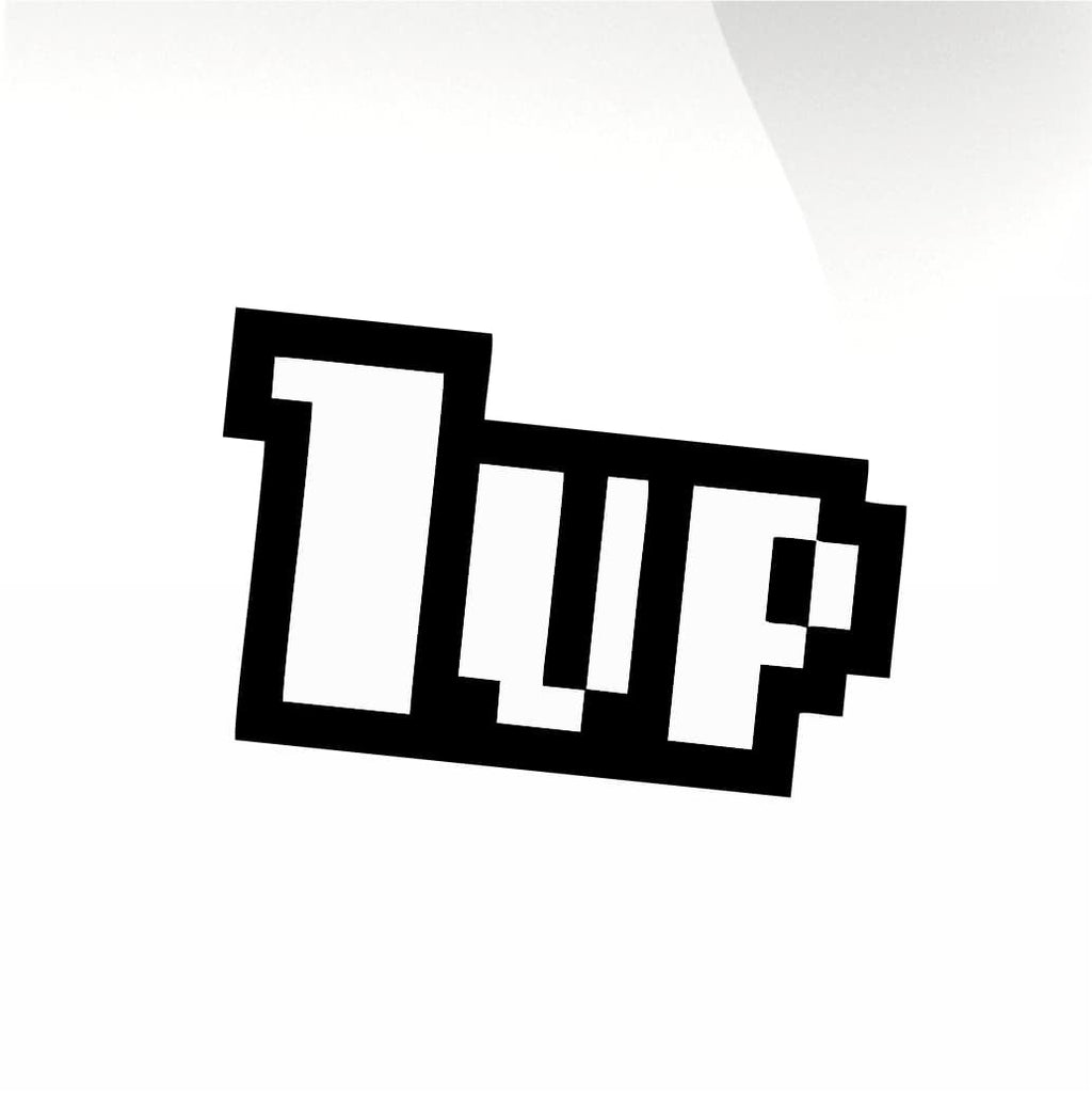 1up Car decal sticker - stickyarteu