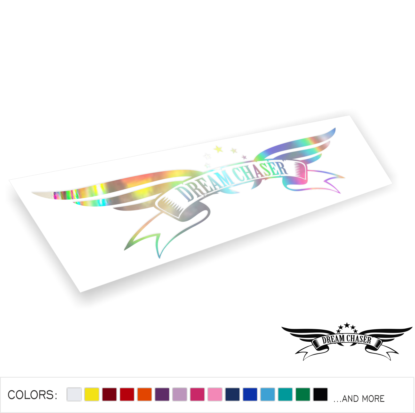 Dream Chaser 2 Decal Sticker Low JDM Drift Dope
