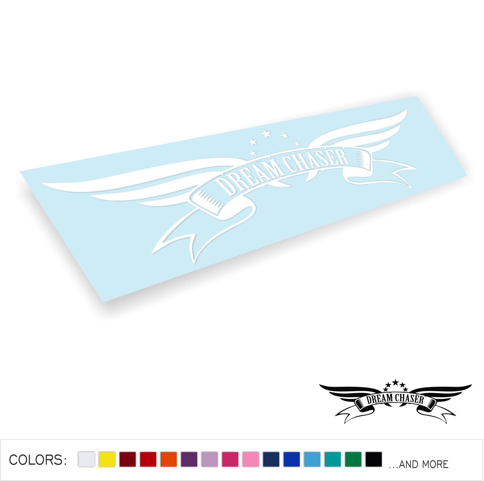 Dream Chaser 2 Decal Sticker Low JDM Drift Dope