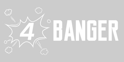 4 Banger decal
