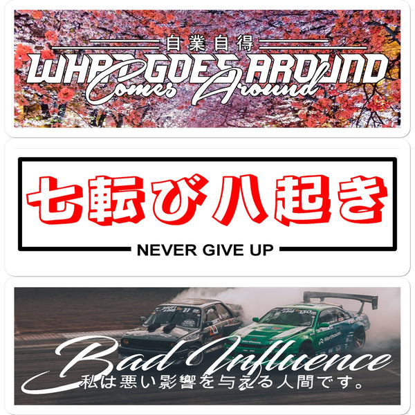 Buy 4" Mexico Wakaba Leaf Flag Mexican Decal Sticker JDM A In Royal - Foto 7