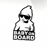 Baby on board Car decal sticker - stickyarteu