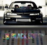 Black Edition Sticker decal